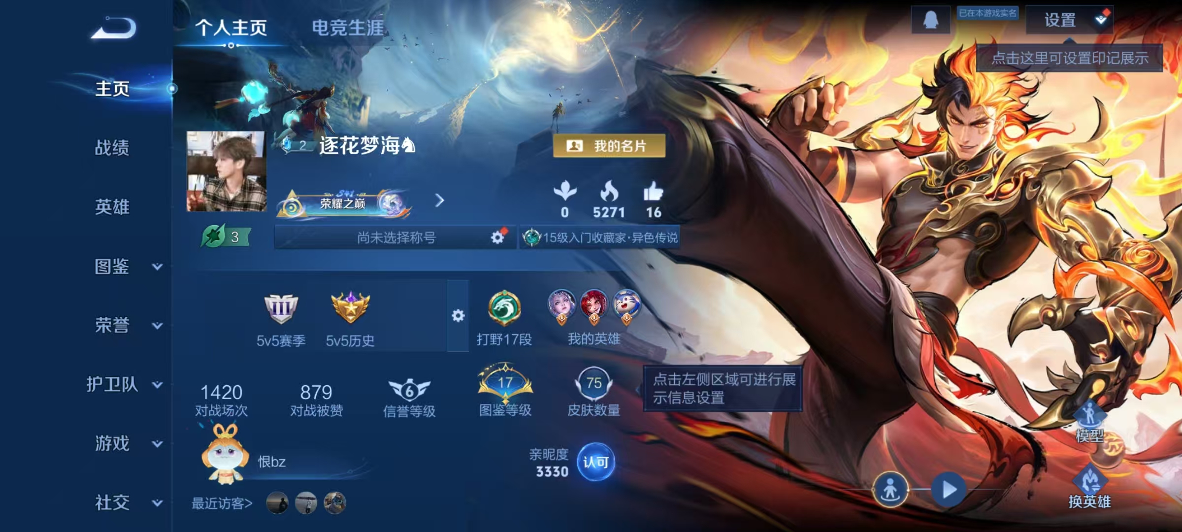 王者荣耀账号安卓QQ90英雄-75皮肤-【75皮肤6传说】安卓QQ-90英雄-75皮肤【传说皮肤】琥珀纪元 鸣野蒿 愿照