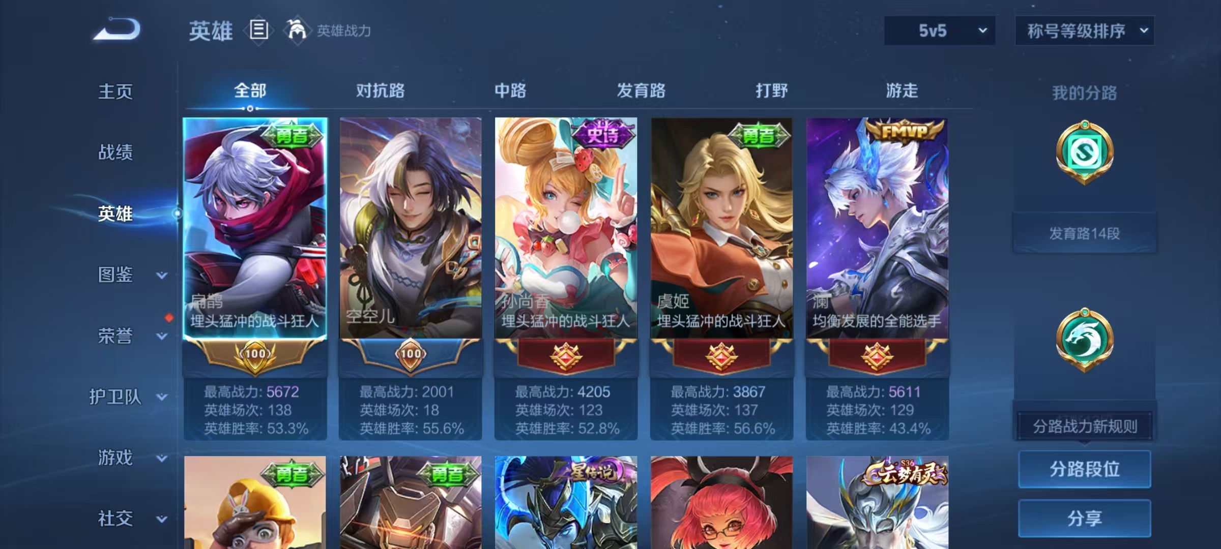 WZCMW4127753王者荣耀账号详情图2