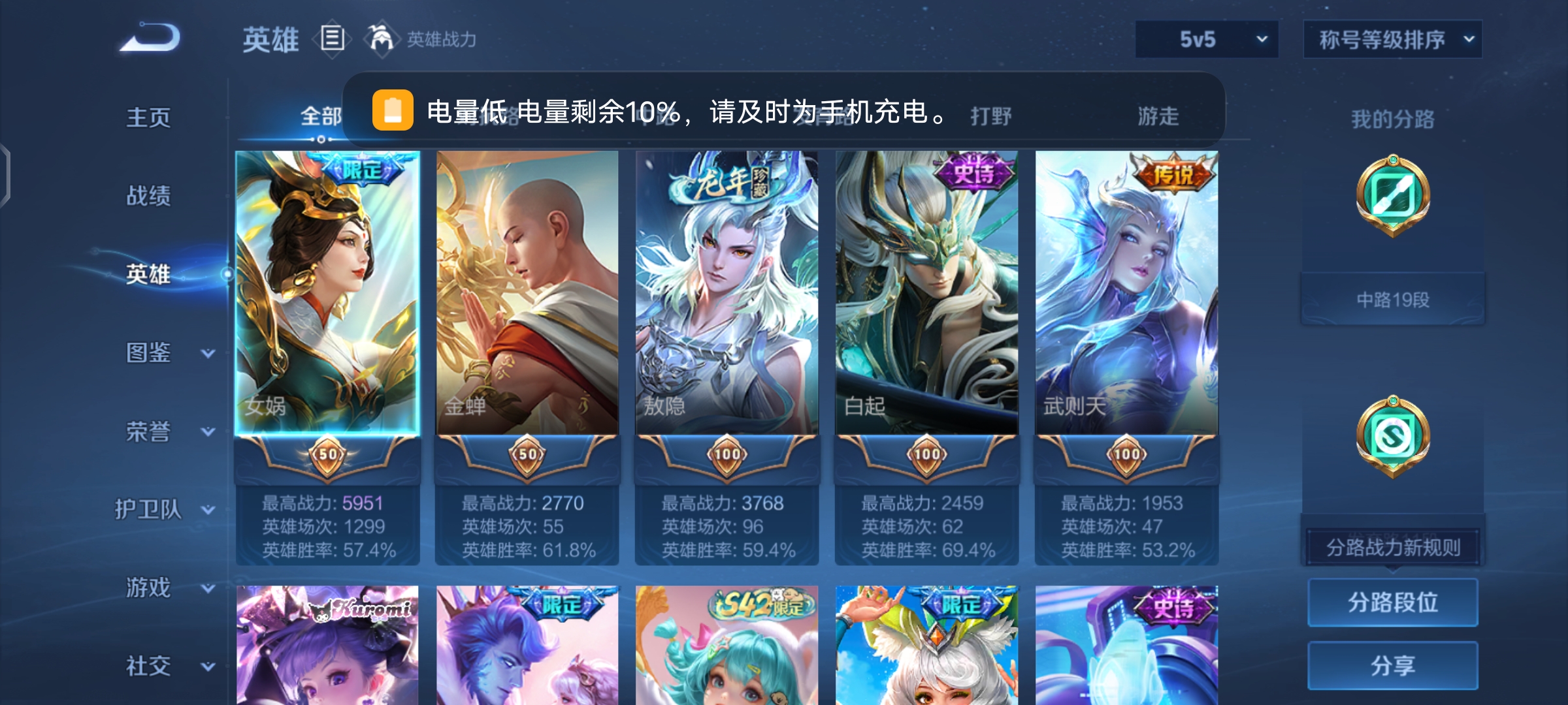 WZCMW4137644王者荣耀账号详情图3