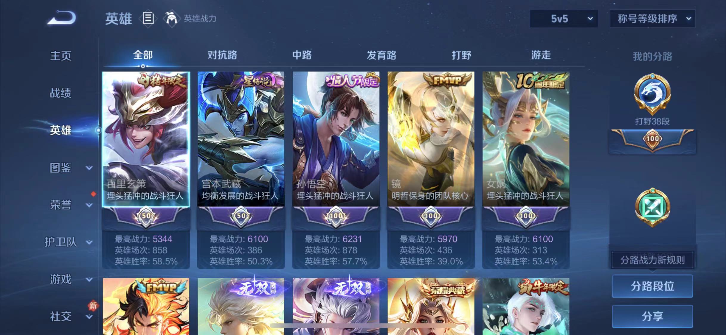 WZCMW4173029王者荣耀账号详情图2