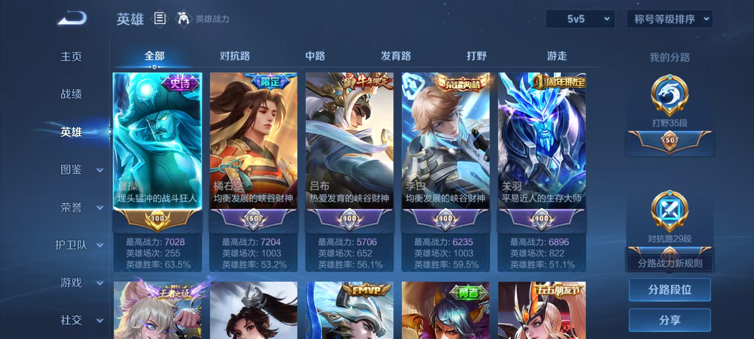 WZCMW4218778王者荣耀账号详情图2