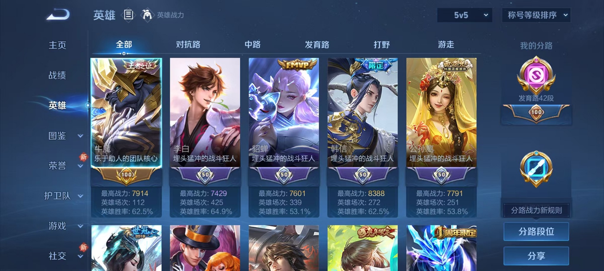 WZCMW3382622王者荣耀账号详情图3