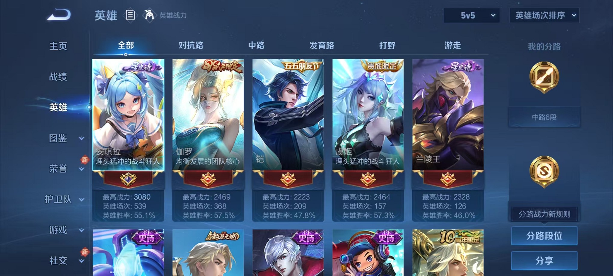 WZCMW3381884王者荣耀账号详情图2