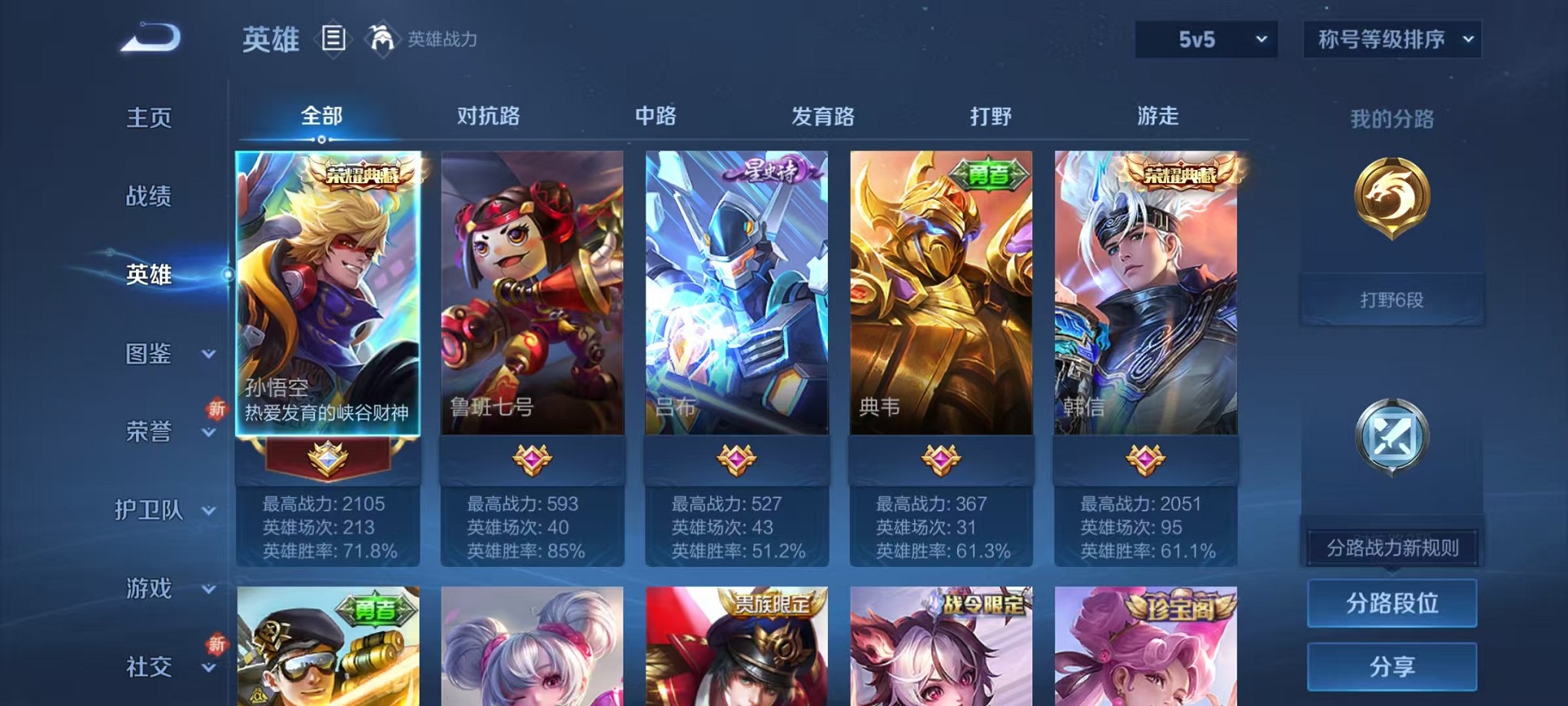 WZCMW3383452王者荣耀账号详情图3