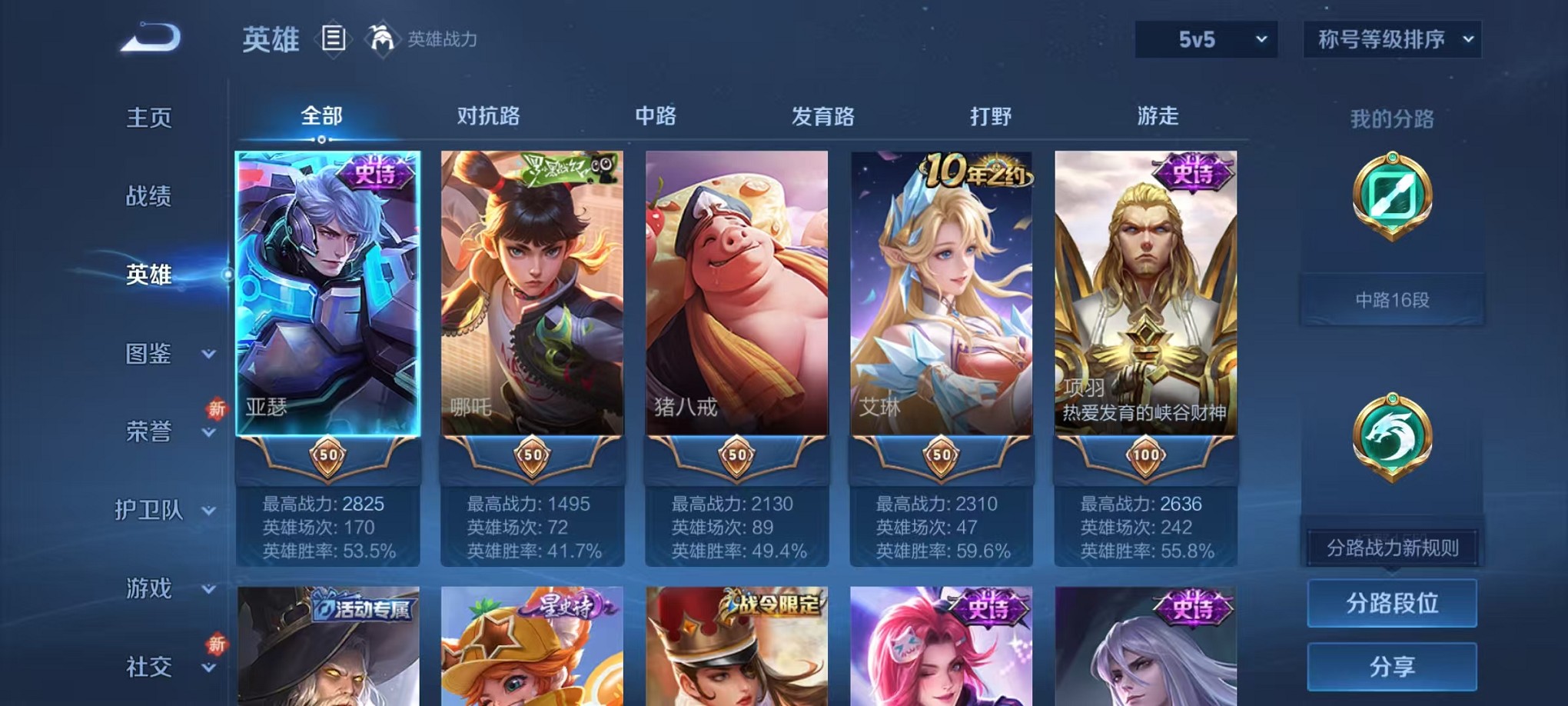 WZCMW3384756王者荣耀账号详情图3