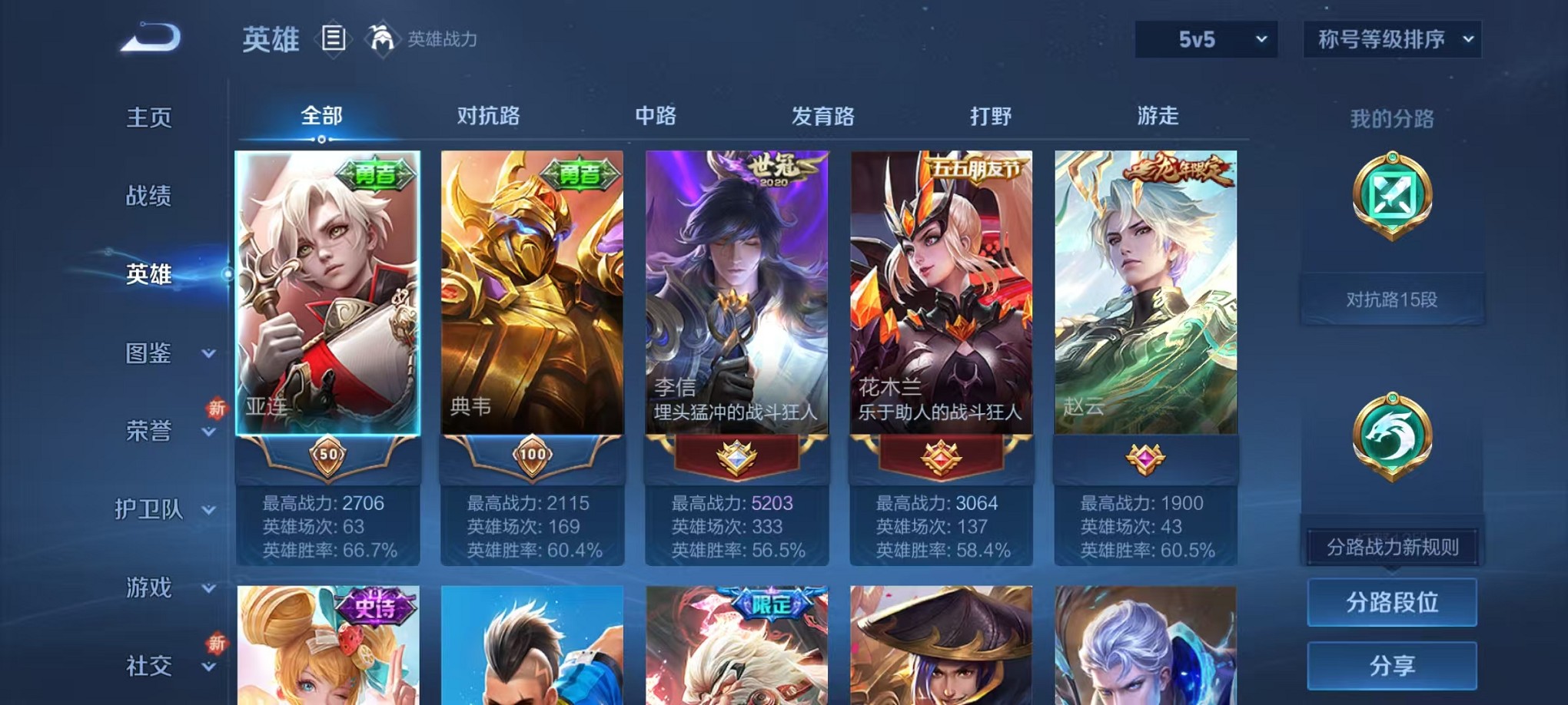 WZCMW3384819王者荣耀账号详情图3