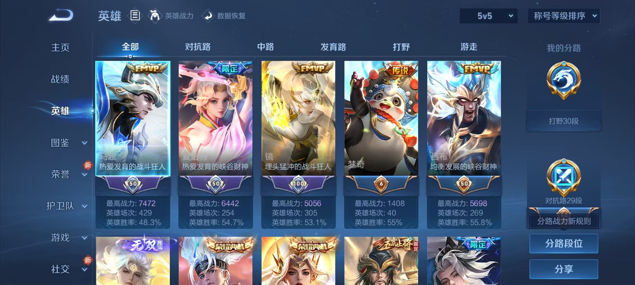 WZCMW3385462王者荣耀账号详情图2