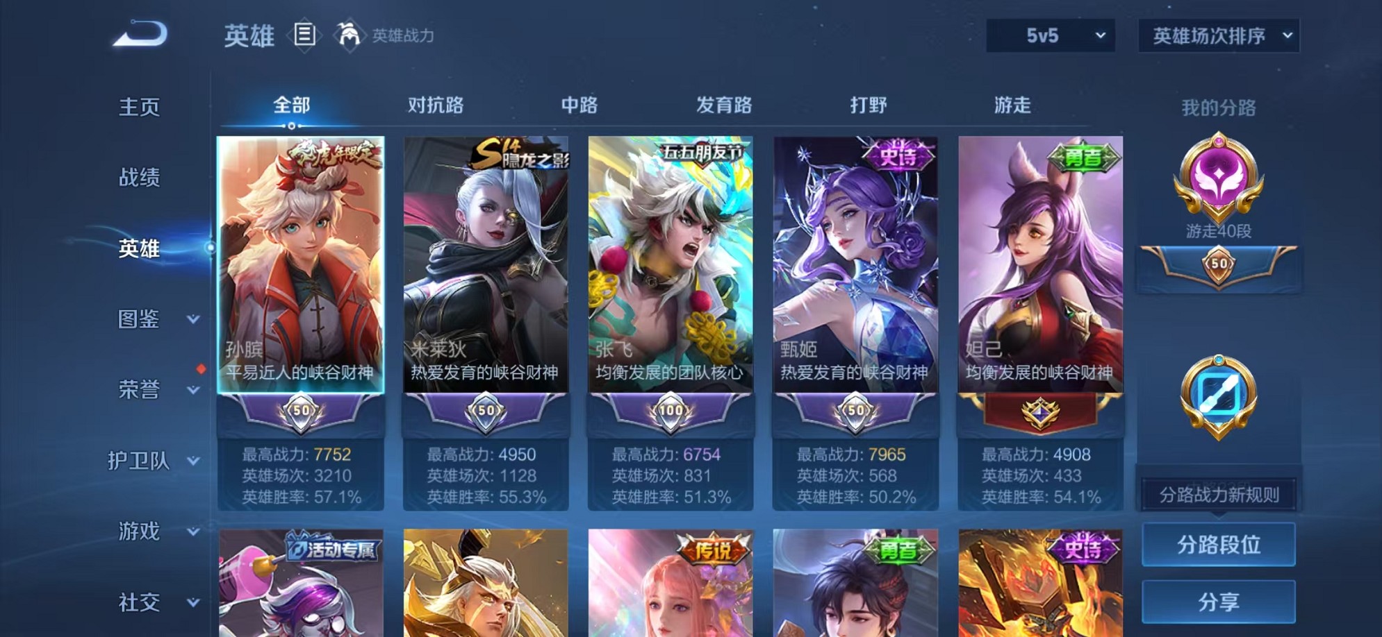 WZCMW3384775王者荣耀账号详情图2