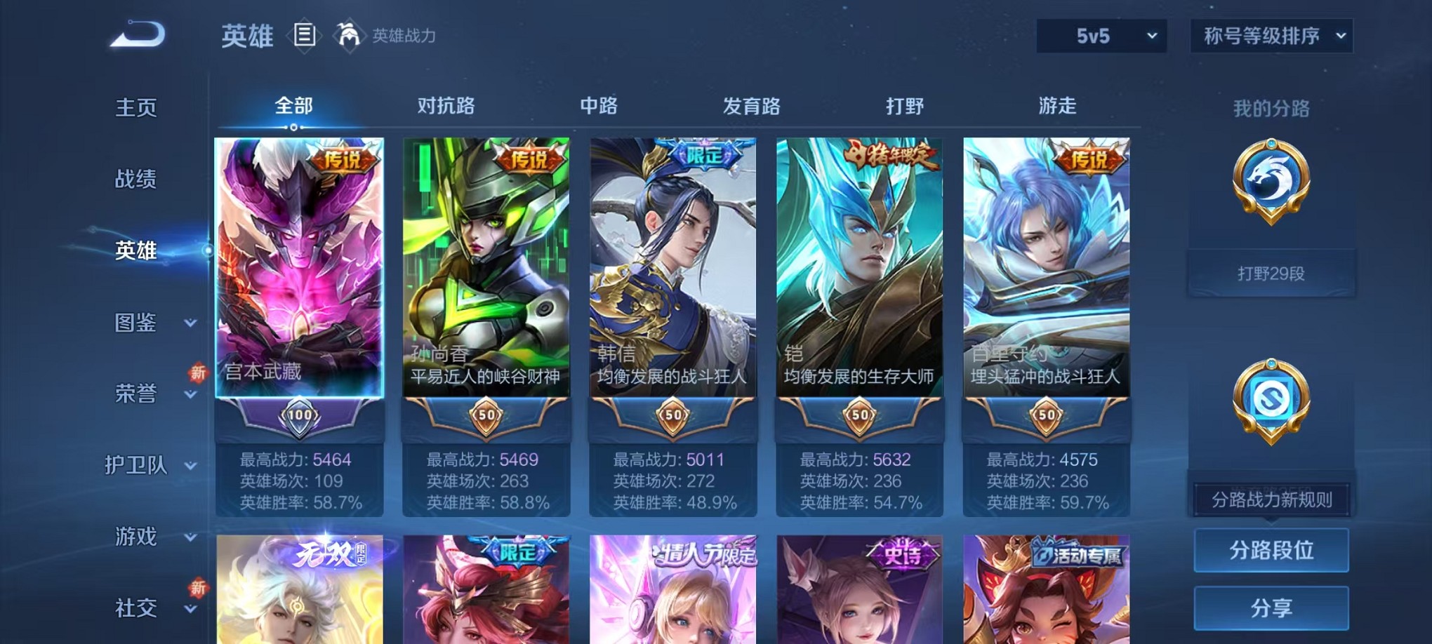 WZCMW3388665王者荣耀账号详情图3