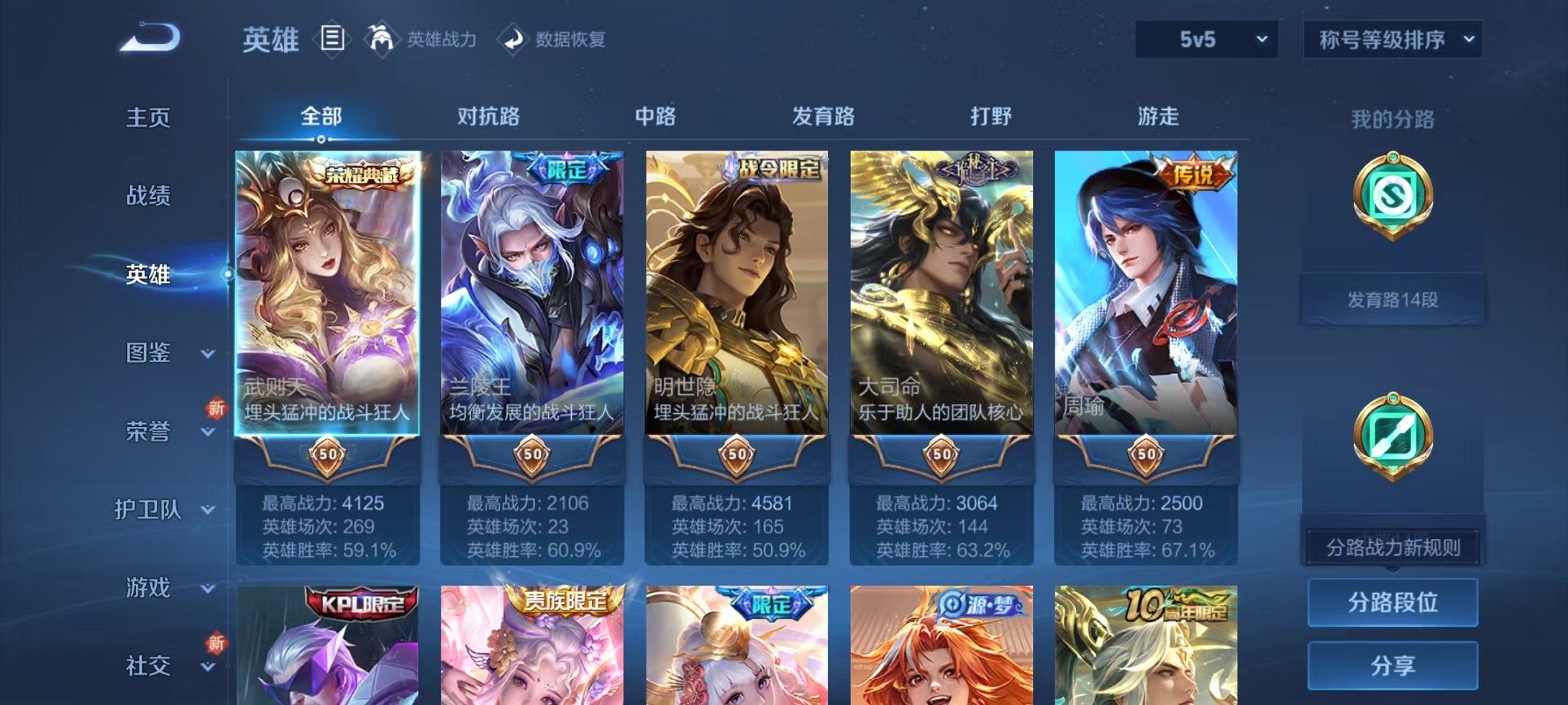 WZCMW3389866王者荣耀账号详情图2