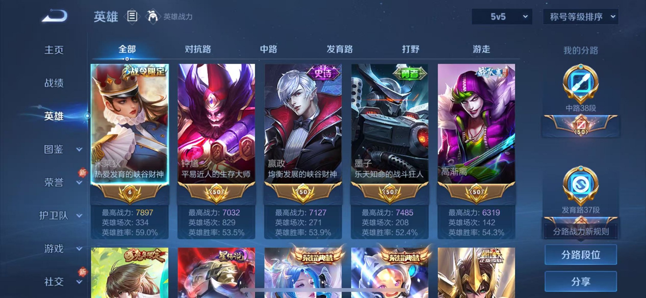 WZCMW3406060王者荣耀账号详情图2