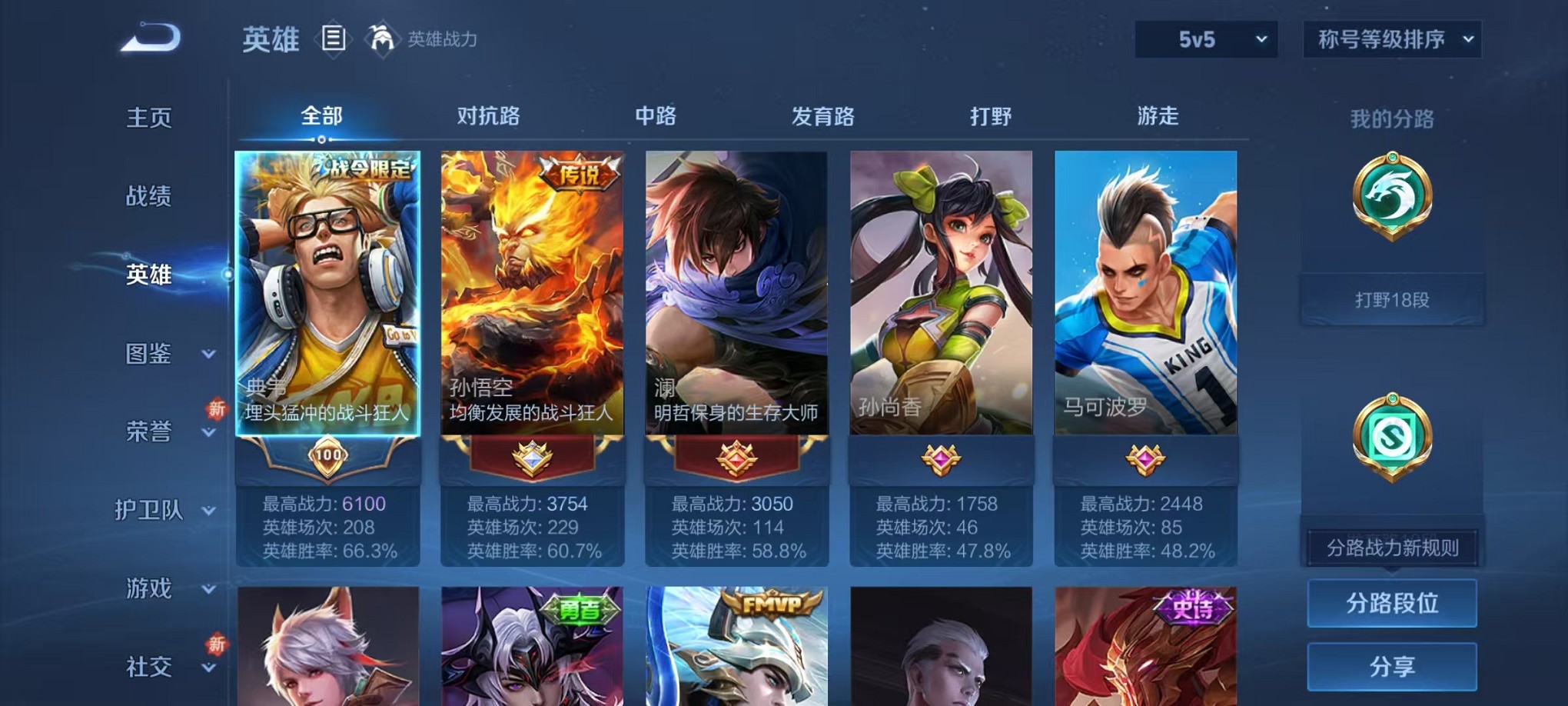 WZCMW3397152王者荣耀账号详情图2