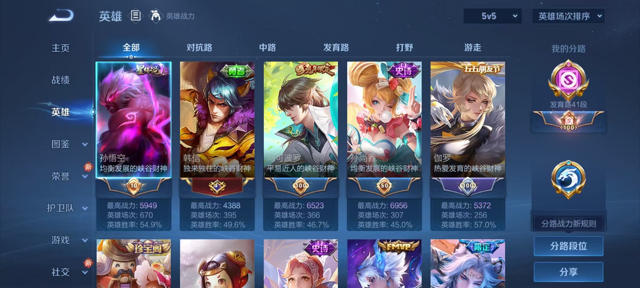 WZCMW3446911王者荣耀账号详情图3