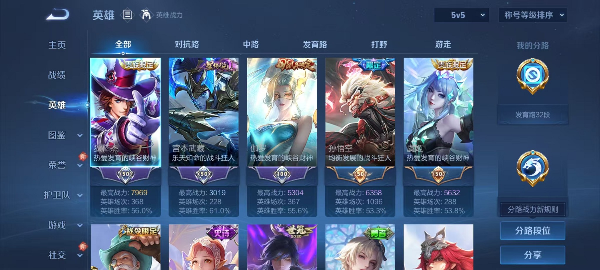 WZCMW3402984王者荣耀账号详情图3