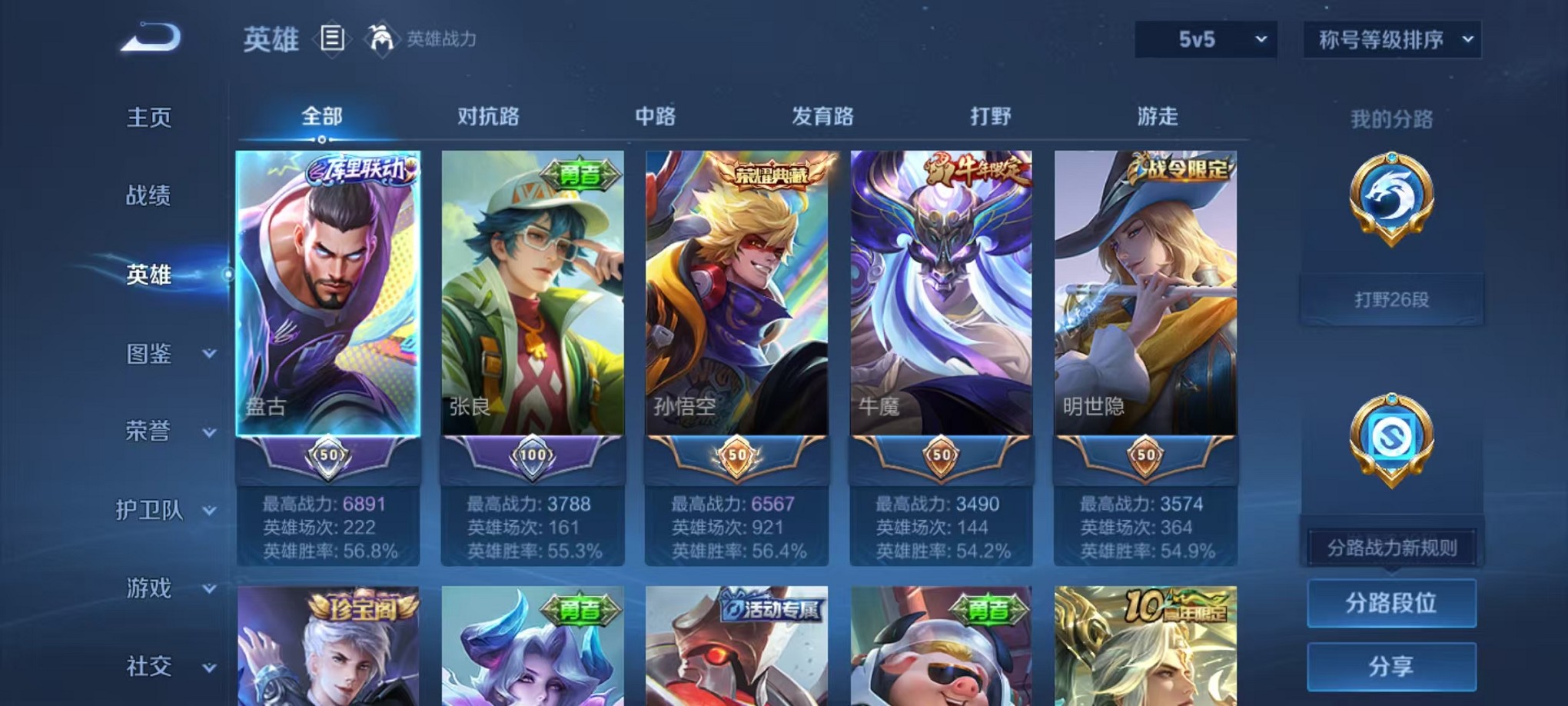 WZCMW3408839王者荣耀账号详情图2