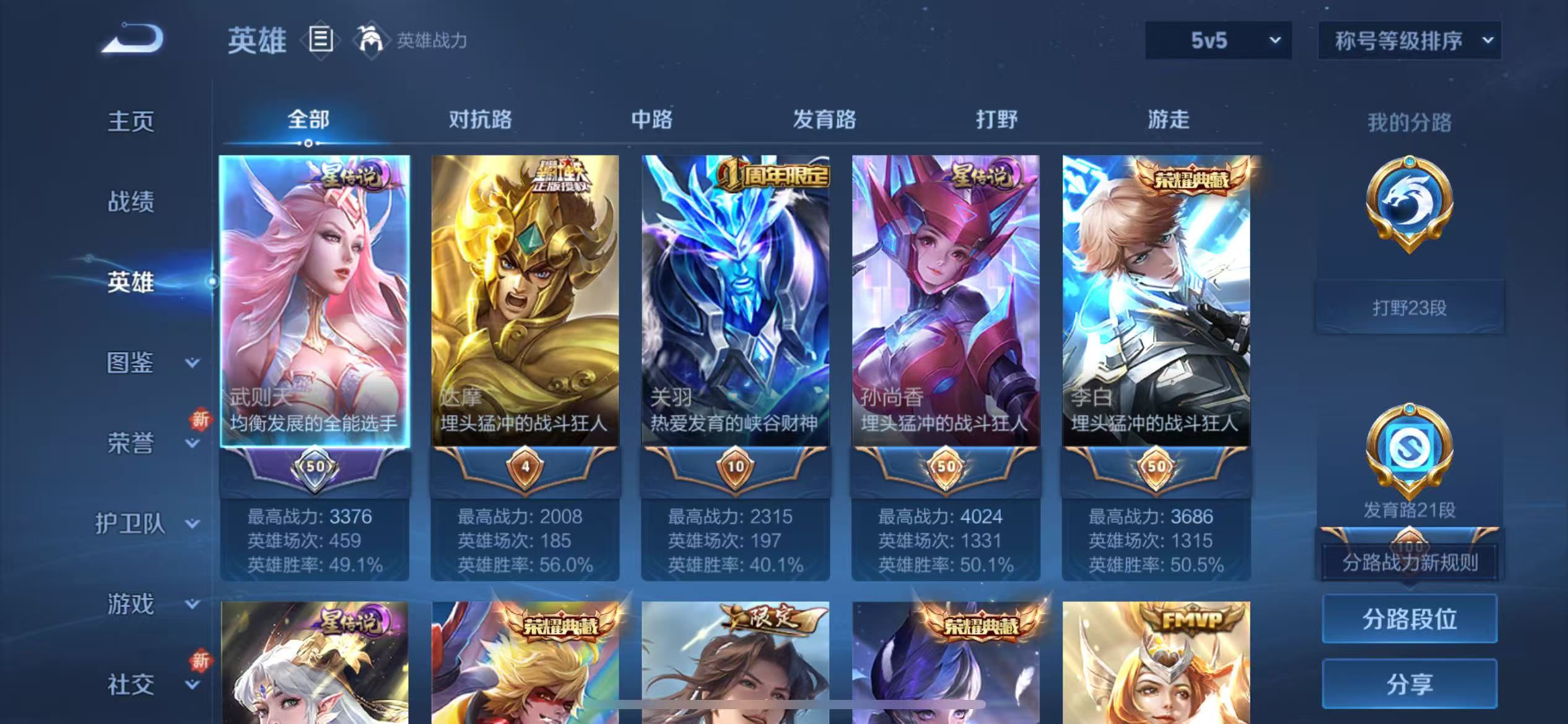 WZCMW3409702王者荣耀账号详情图3