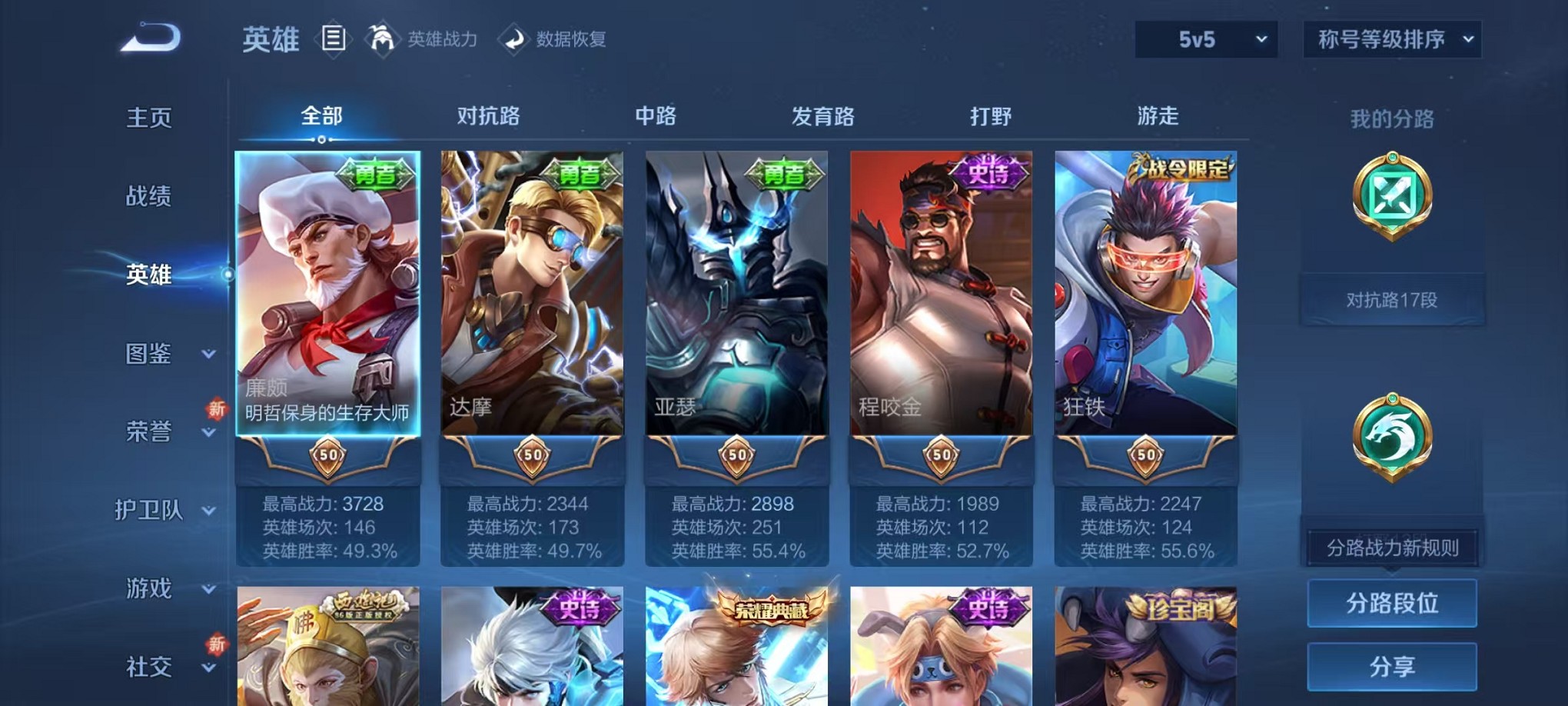 WZCMW3409683王者荣耀账号详情图3