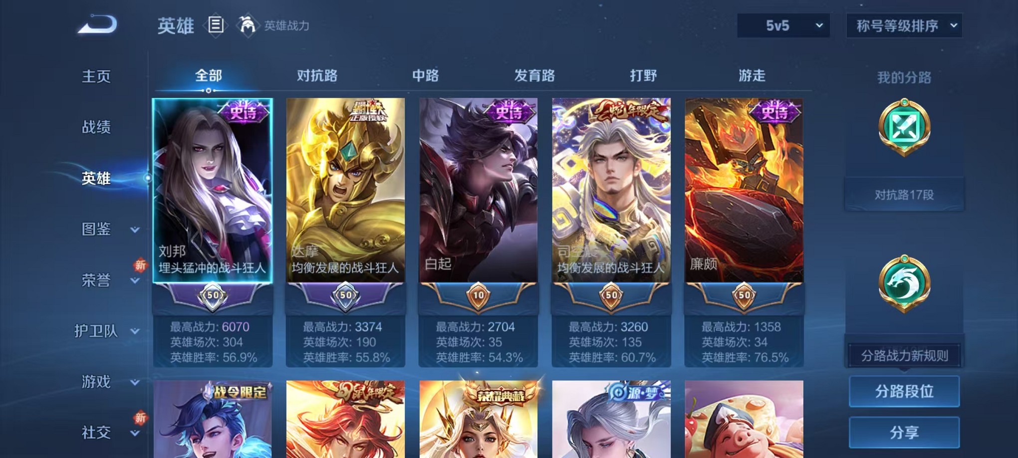 WZCMW3409761王者荣耀账号详情图2