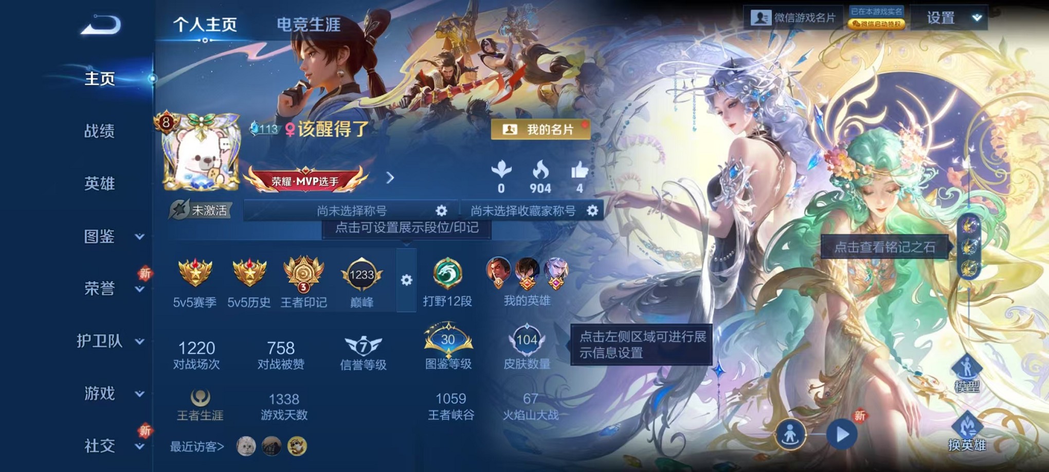 王者荣耀账号安卓VX115英雄-104皮肤-【碎月剑心 神罪 1典藏1珍品无双2无双1星元10传说 安全保护】安卓WX-