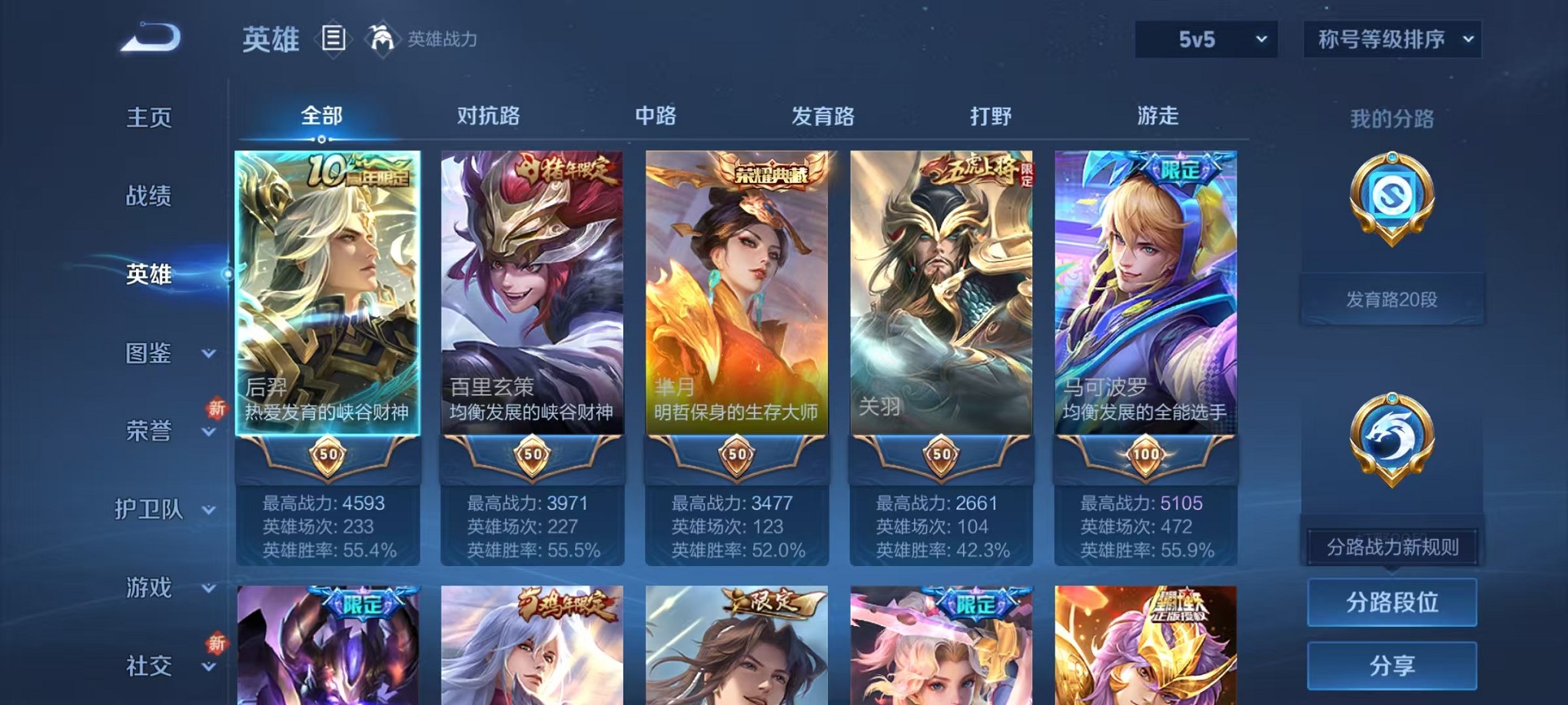 WZCMW3411740王者荣耀账号详情图2