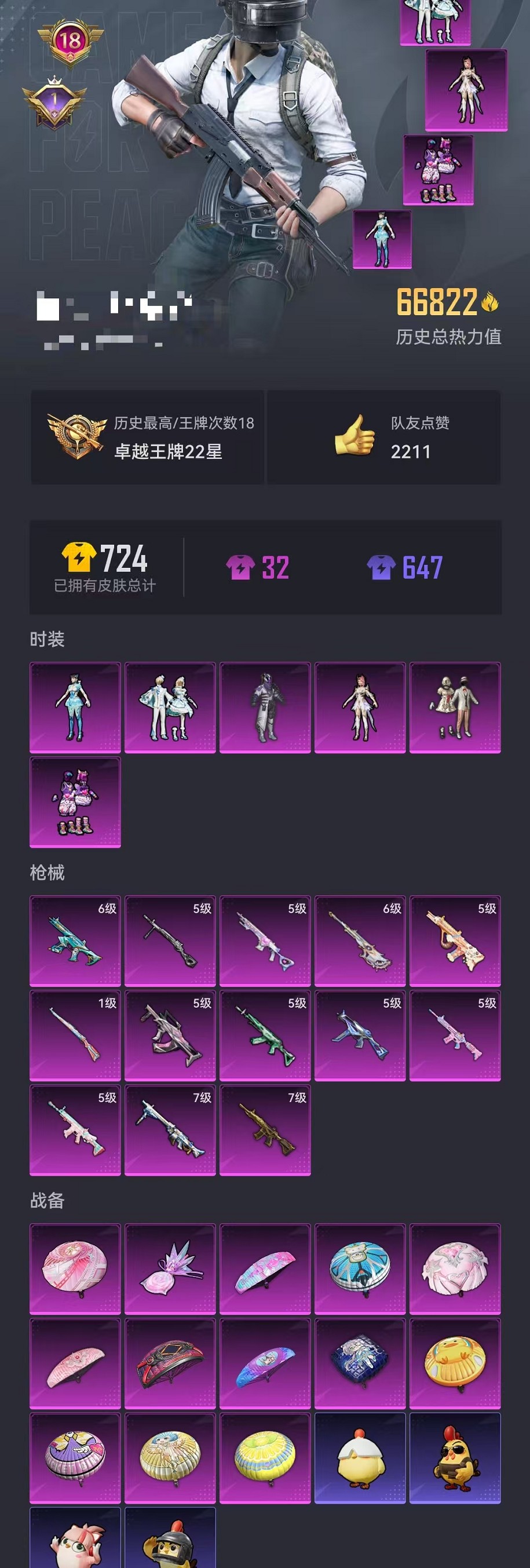 HPCMW3428128和平精英账号详情图22 HPCMW3428128和平精英账号详情图22