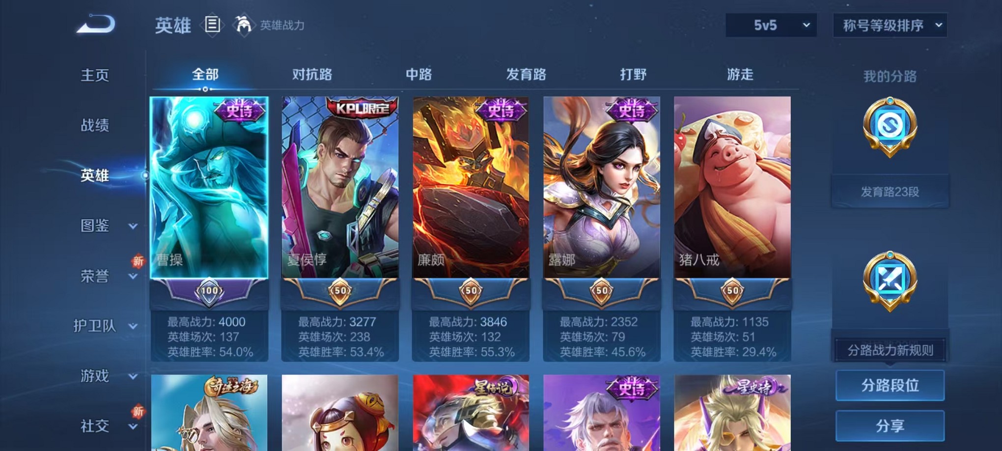 WZCMW3427287王者荣耀账号详情图3