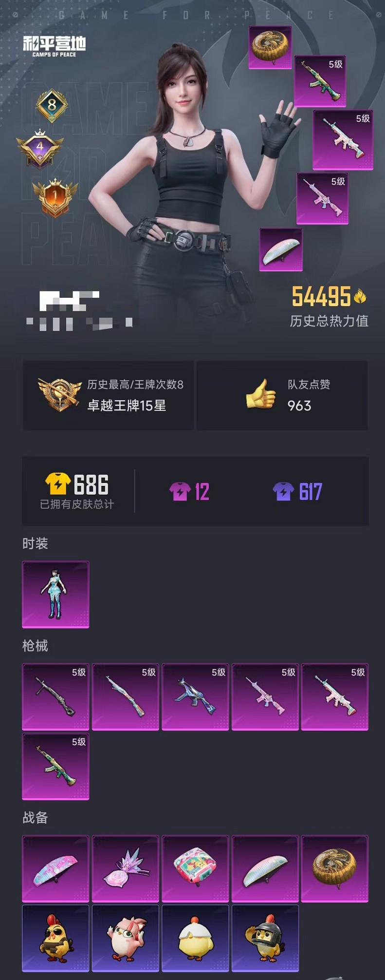 HPCMW3428384和平精英账号详情图25 HPCMW3428384和平精英账号详情图25