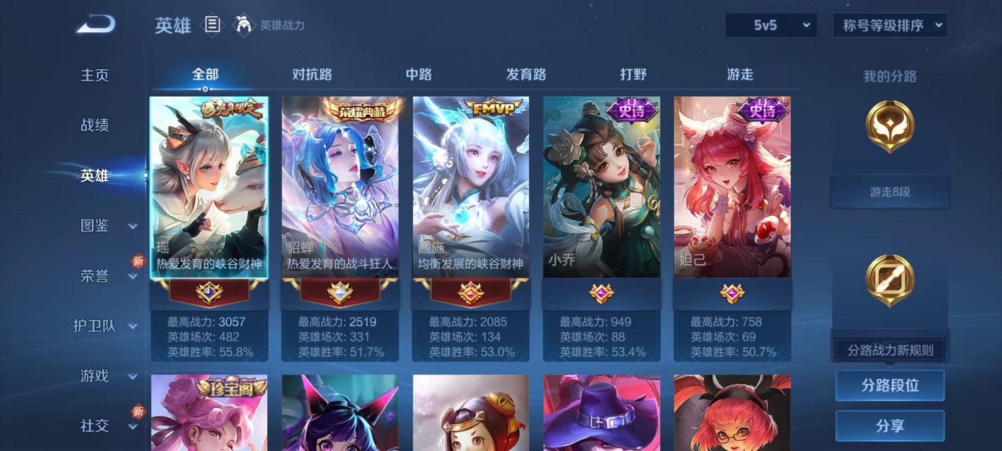 WZCMW3427811王者荣耀账号详情图2