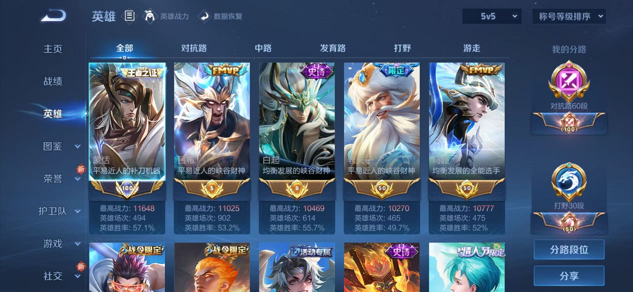 WZCMW3436280王者荣耀账号详情图4