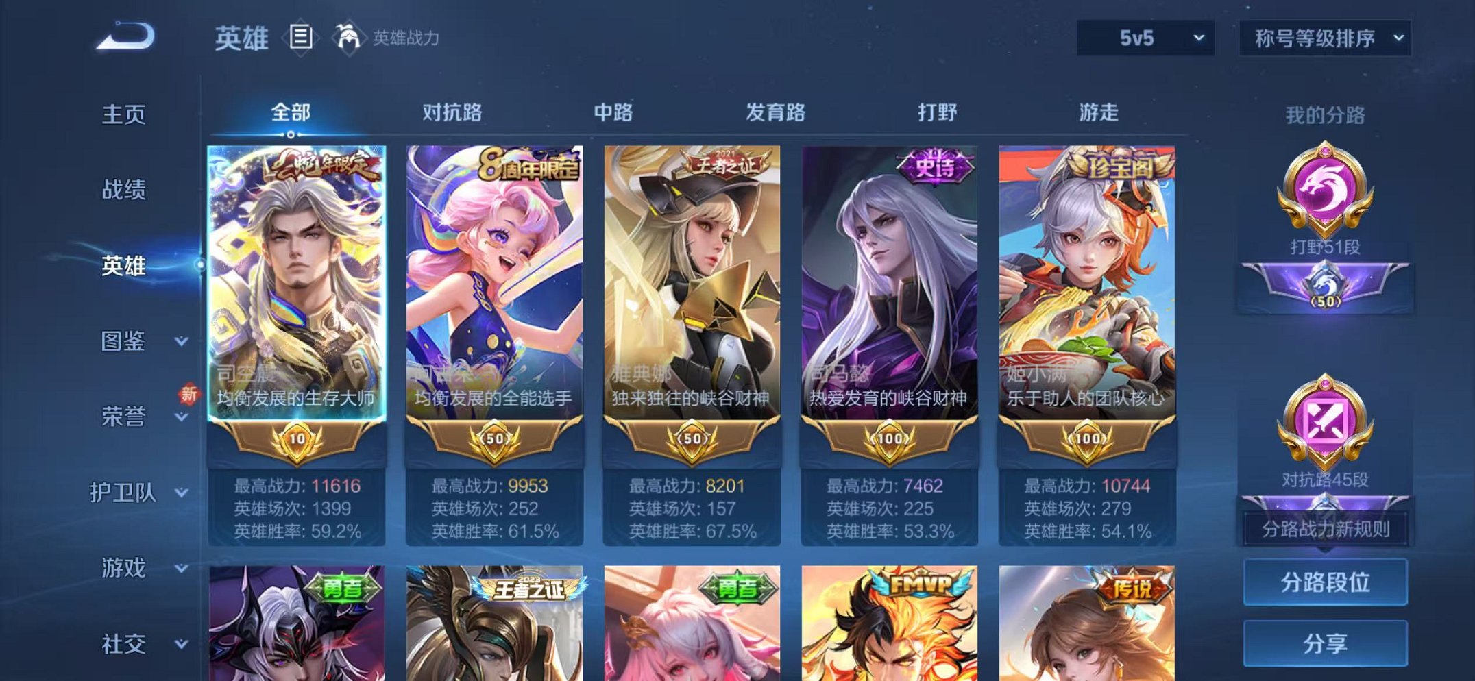 WZCMW3438459王者荣耀账号详情图3