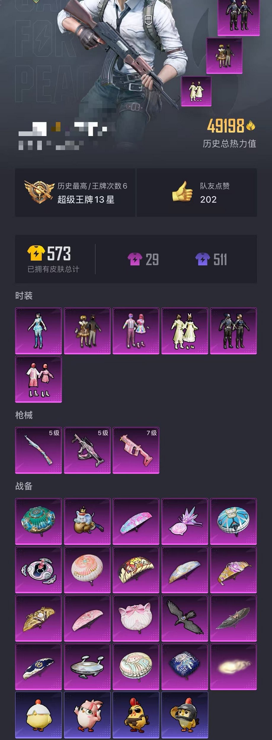 HPCMW3434388和平精英账号详情图22 HPCMW3434388和平精英账号详情图22