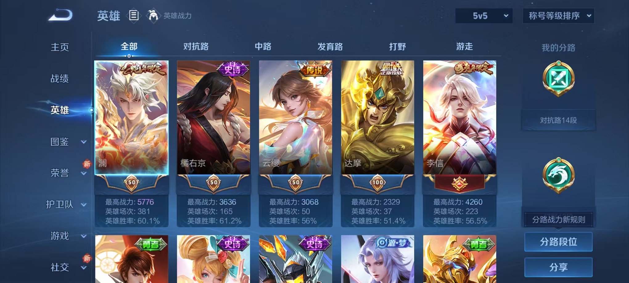 WZCMW3449540王者荣耀账号详情图2