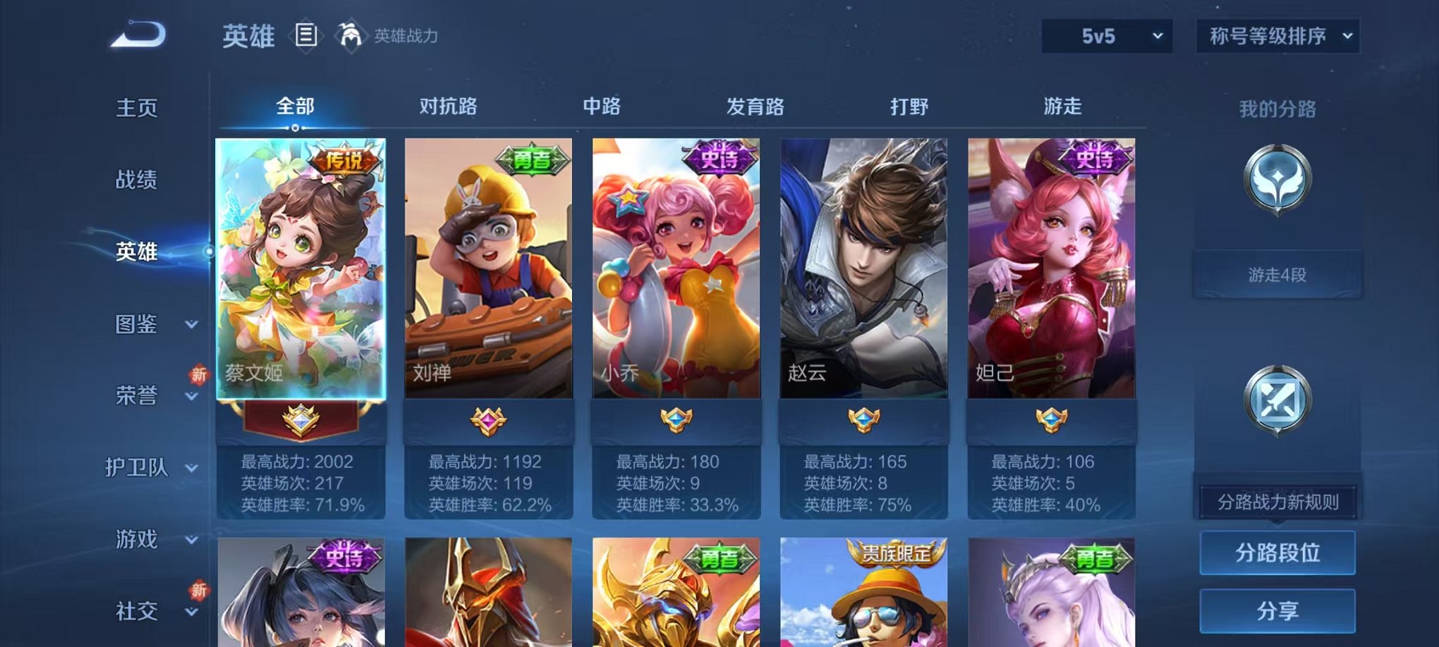 WZCMW3449544王者荣耀账号详情图2