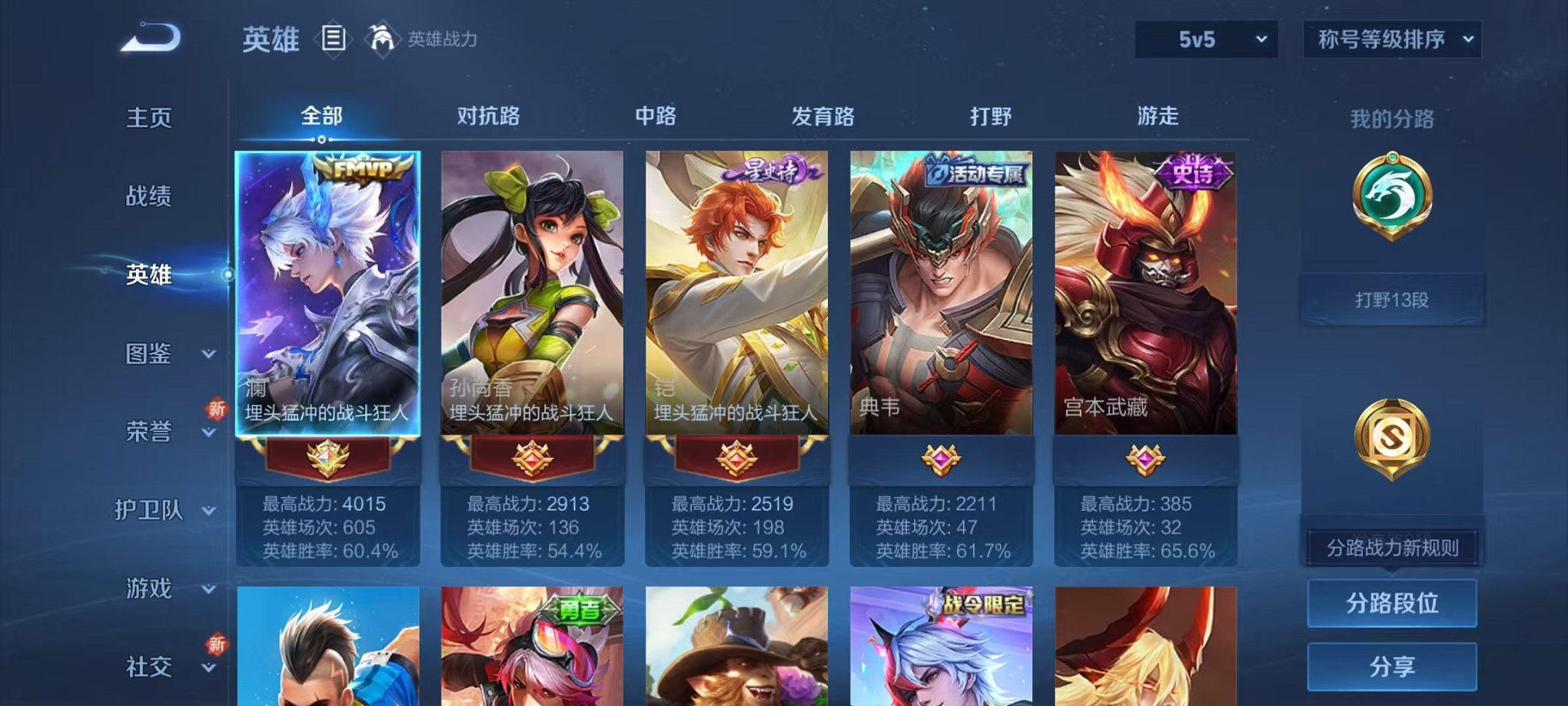 WZCMW3449481王者荣耀账号详情图3