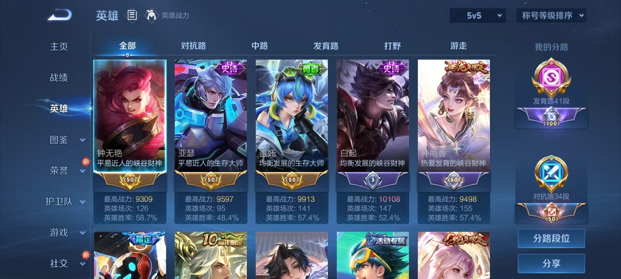 WZCMW3449641王者荣耀账号详情图2