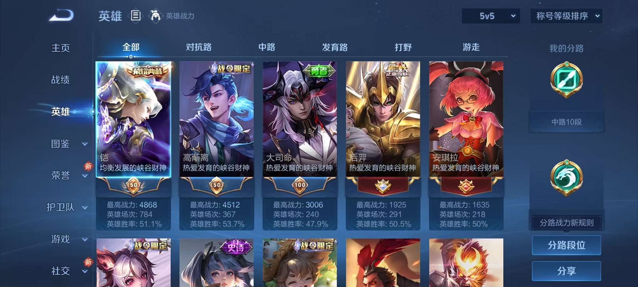 WZCMW3472586王者荣耀账号详情图2