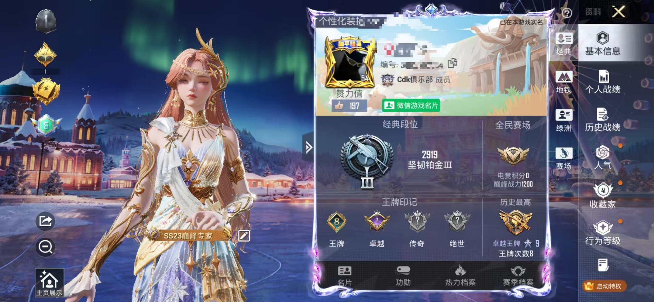 和平精英账号苹果微信0载具-72套装-108枪皮-【1粉装2特效枪】 苹果V区-29392热力值-8印记-72套装-10