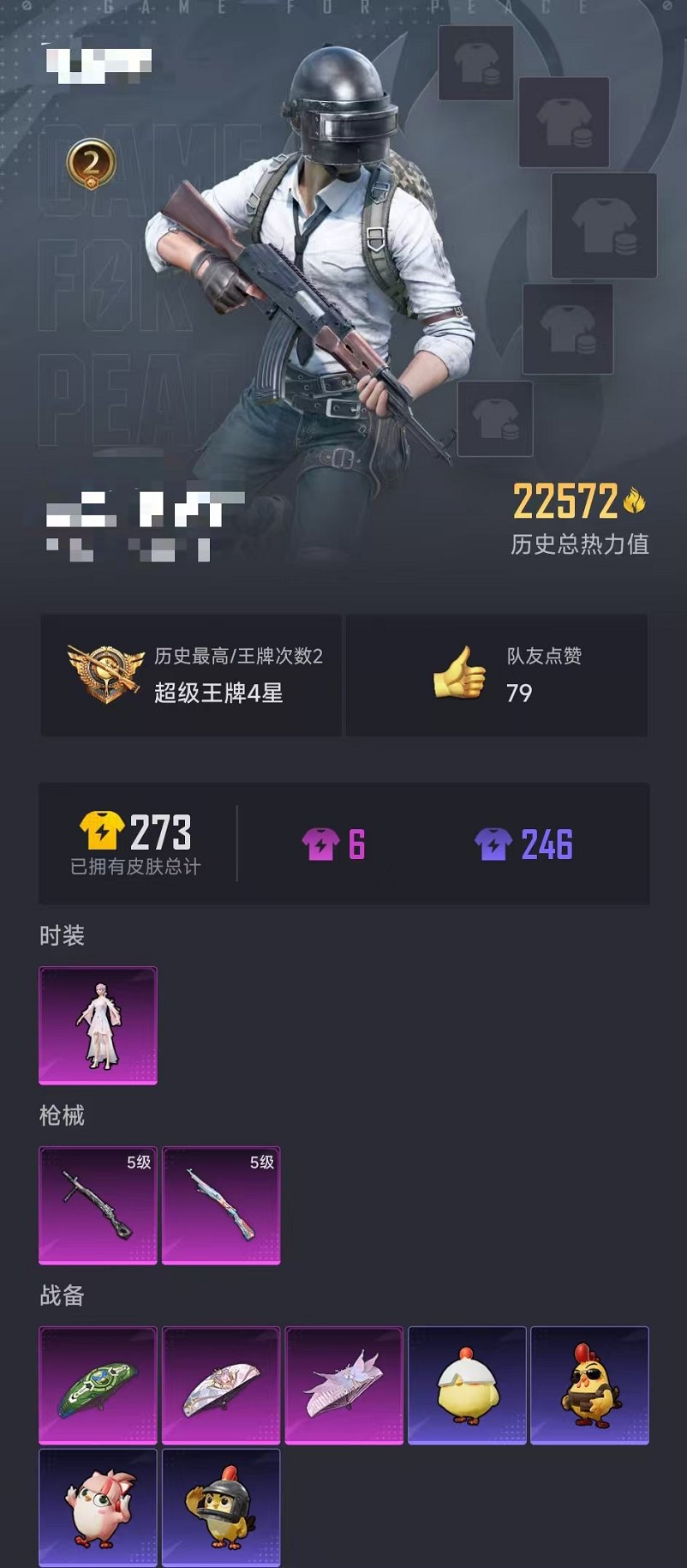 HPCMW3443905和平精英账号详情图20