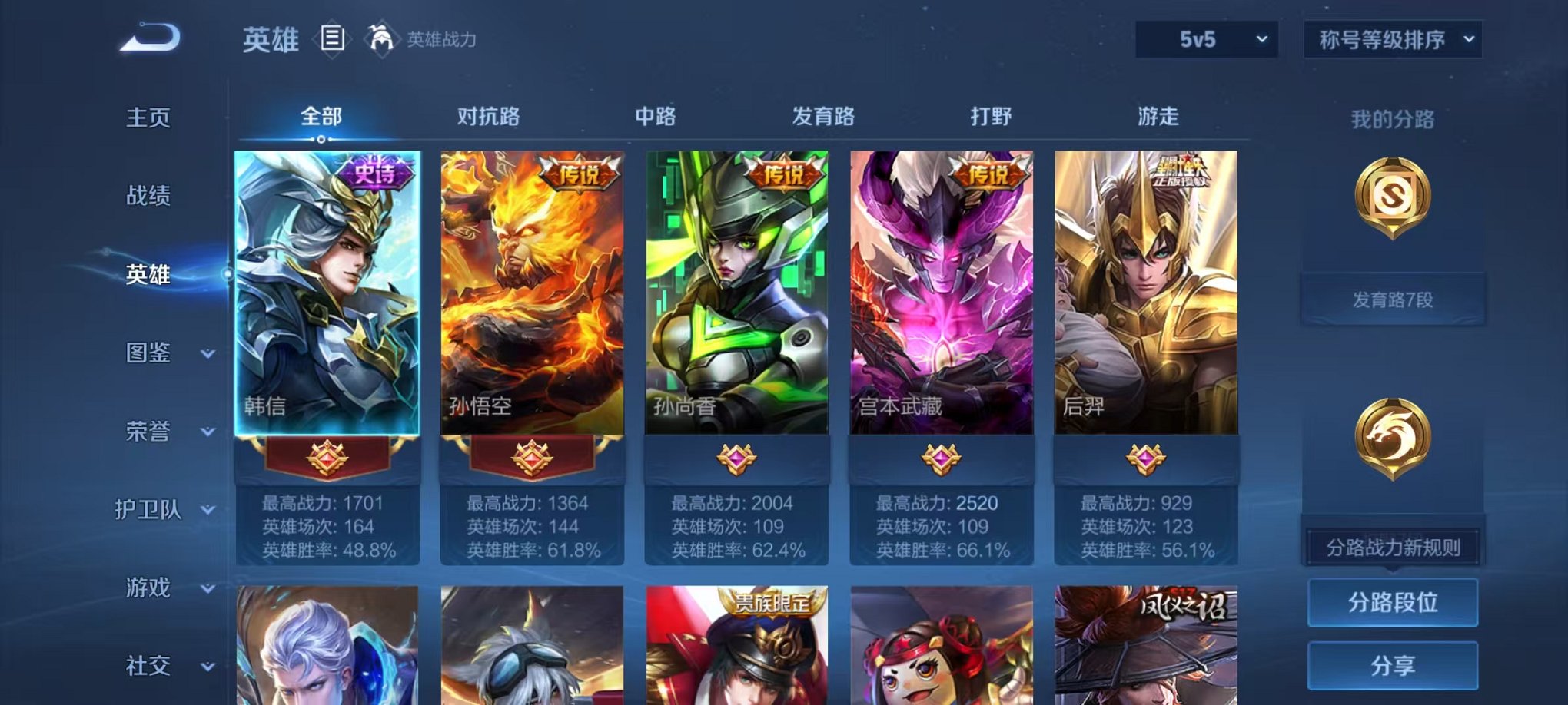 WZCMW3463723王者荣耀账号详情图2