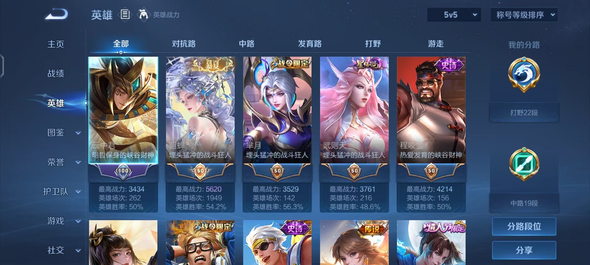 WZCMW3463734王者荣耀账号详情图3