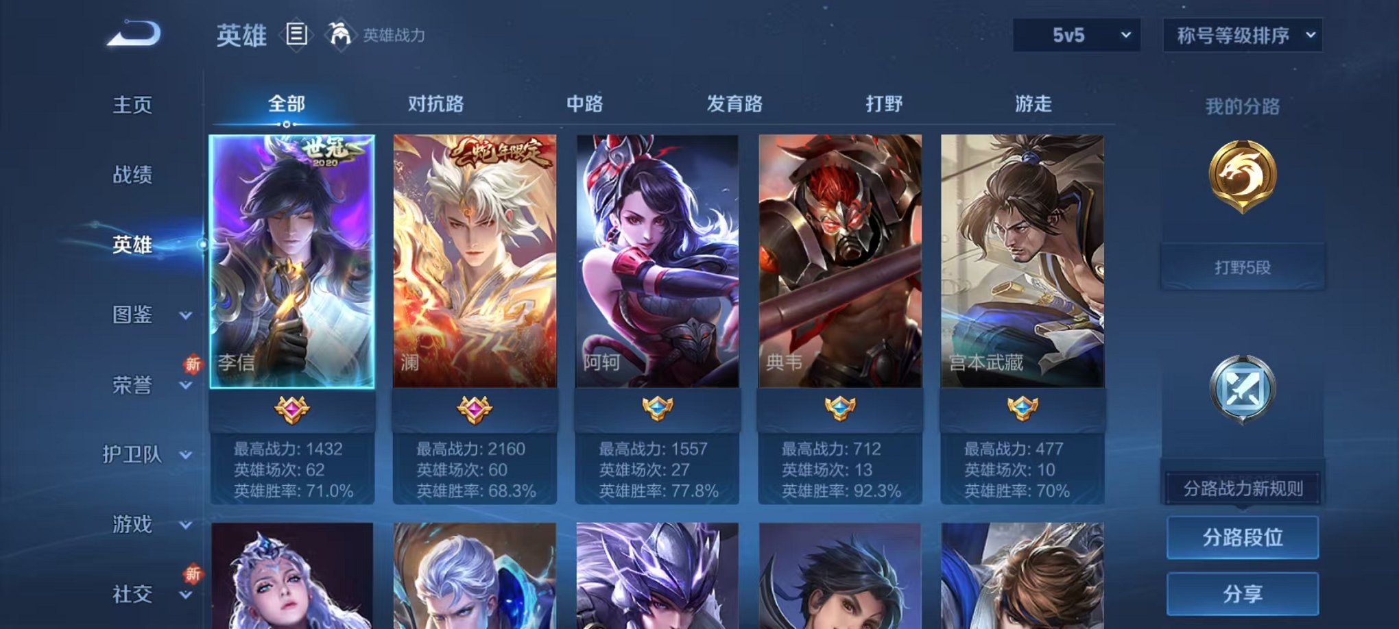 WZCMW3466213王者荣耀账号详情图3