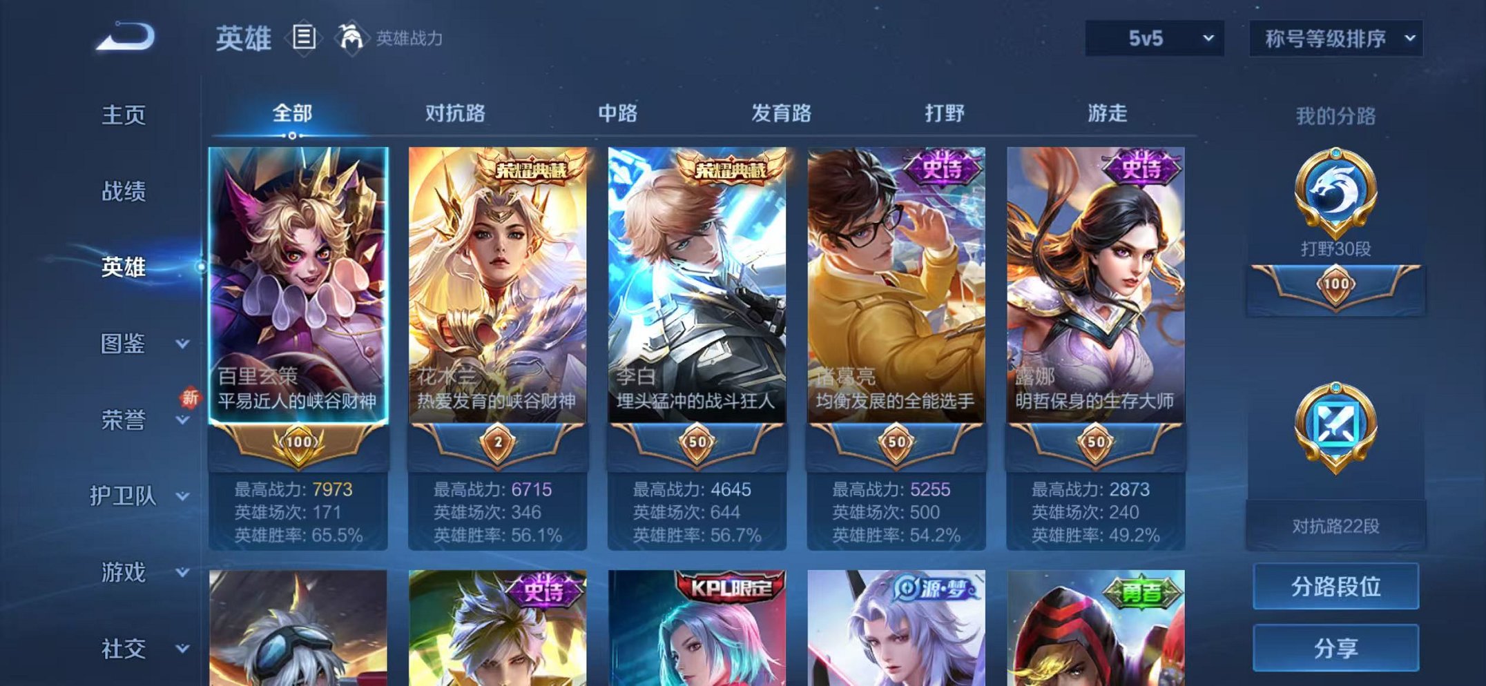 WZCMW3468718王者荣耀账号详情图2