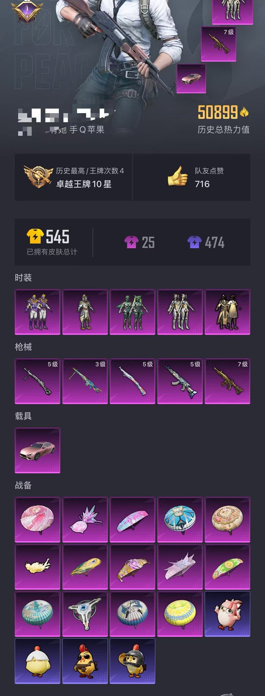 HPCMW3451138和平精英账号详情图27 HPCMW3451138和平精英账号详情图27