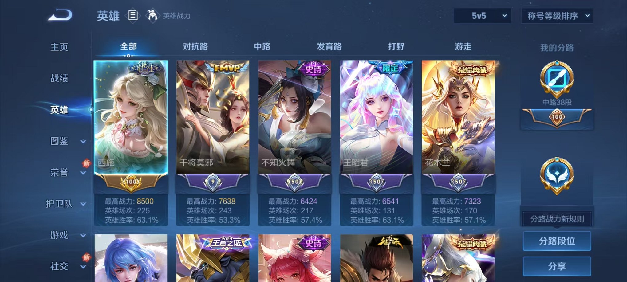 WZCMW3474063王者荣耀账号详情图2