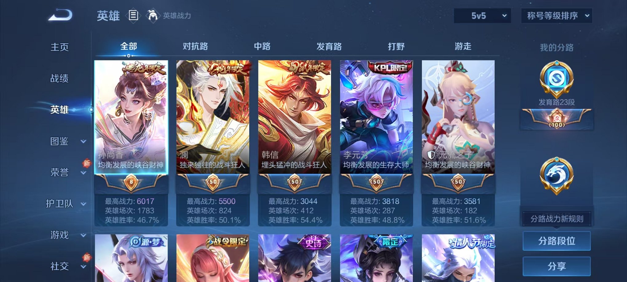 WZCMW3474035王者荣耀账号详情图2