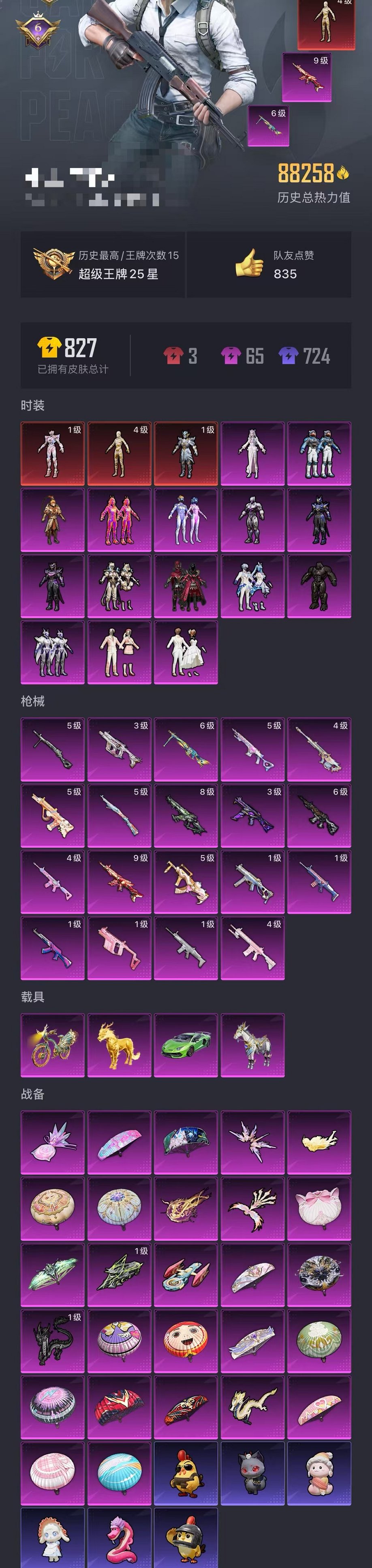 HPCMW3448776和平精英账号详情图38