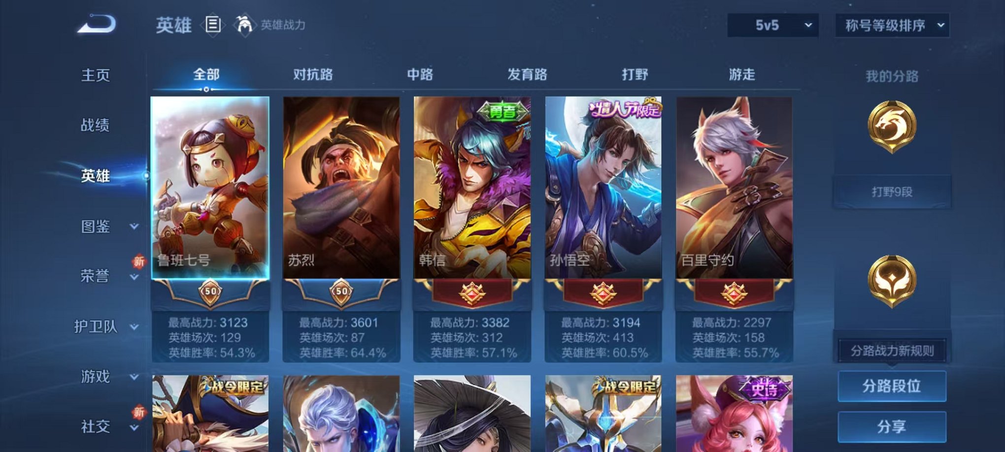 WZCMW3474262王者荣耀账号详情图2