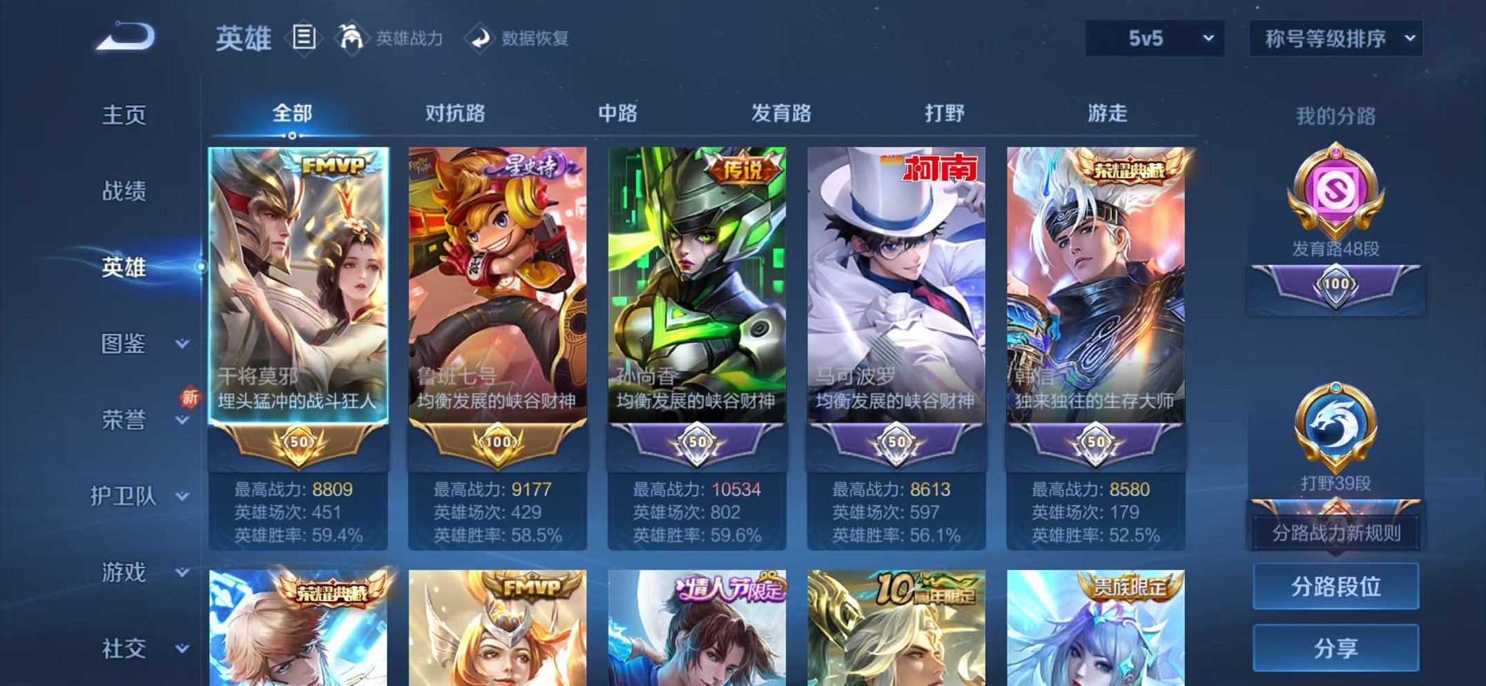 WZCMW3474289王者荣耀账号详情图3