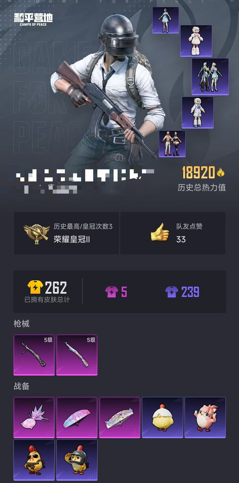 HPCMW3451187和平精英账号详情图21