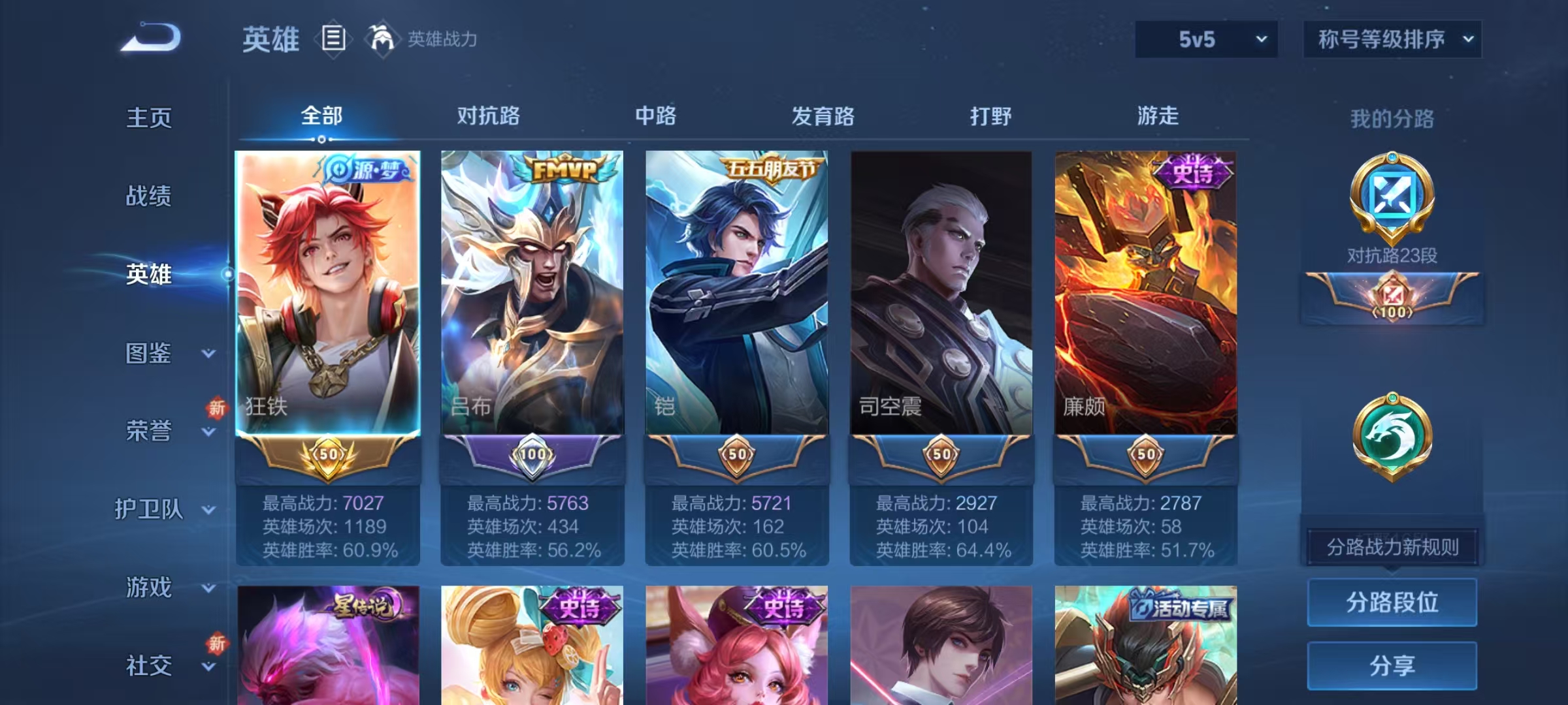 WZCMW3474260王者荣耀账号详情图3